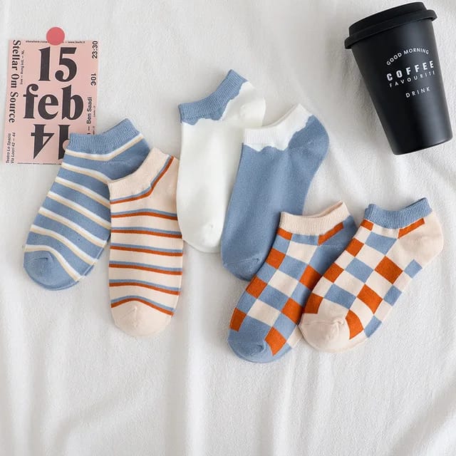 Striped Ankle Sock 6 Colors